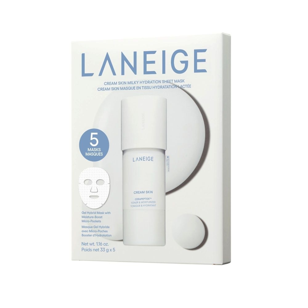 CREAM SKIN MILKY HYDRATION SHEET MASK (MASCARILLA FACIAL HIDRATANTE Y CALMANTE)